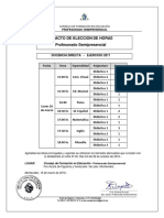 Elección - 20 de Marzo de 2017