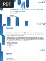 Enhancing IP&MPLS Based Carrier Services To Address The Data Center Interconnect Market - BRKSPG-2024