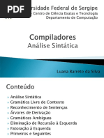 Analise Sintatica