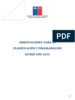 Orientaciones Planificación Programaticas 2015 PDF