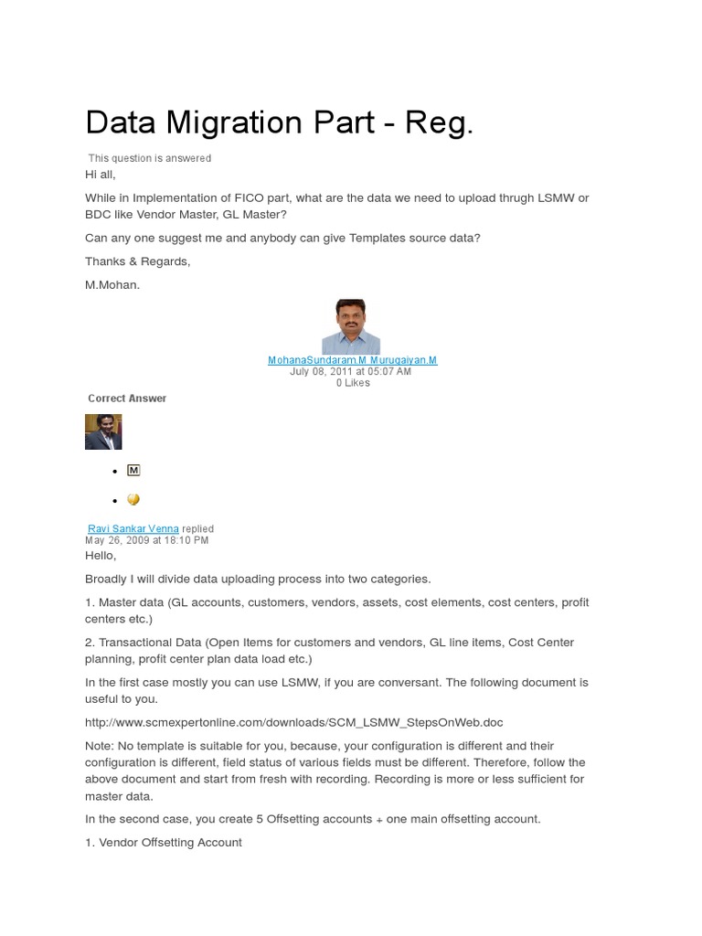 Data Migration Pdf Information Technology Management Computing