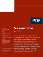 Nassim Specimen