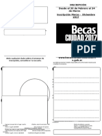 Becas 2017 Marzo Diciembre Guía de Orientación