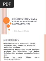 Pedoman Umum Cara Kerja Yang Benar Di Laboratorium k3