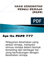 PKPR Dan Kesehatan Jiwa Remaja