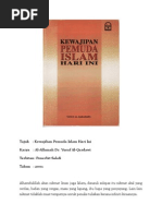 Download Rumusan Kewajiban Pemuda Islam Hari Ini_Dr Yusuf Al-Qardawi by Mohammad Hidir Baharudin SN34218804 doc pdf