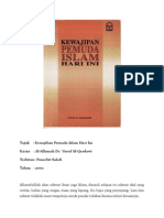 (Rumusan) Kewajiban Pemuda Islam Hari Ini - Dr. Yusuf Al-Qardawi