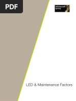 LED Maintenance Factors