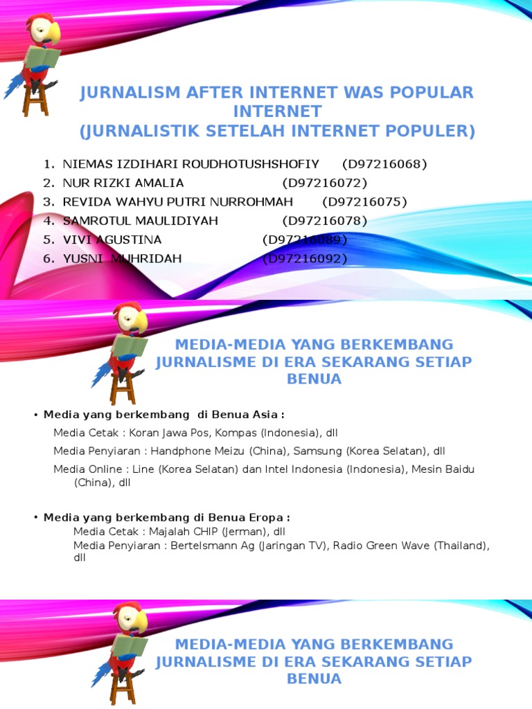 Ppt Jurnalistik Kelompok 5