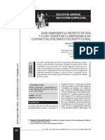 Daño Emergente Al Proyecto de Vida y Lucro Cesante en La Responsabilidad Contractual Por Despido Inconstitucional