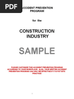 Construction App Sample