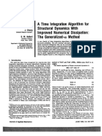 A time integration algorithm for structural dynamics with improved numerical dissipation - the generalized alpha method.pdf