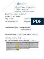 Lab Report Template - PHYS 194-3