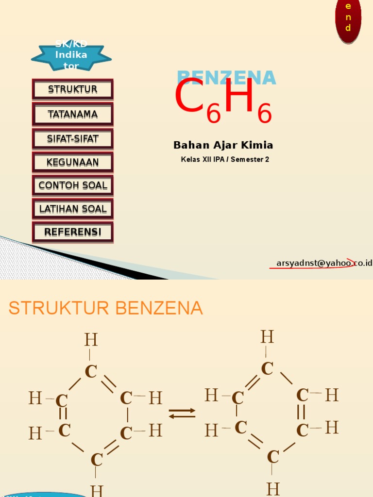 Yang sifat adalah berikut bukan merupakan ini benzena 30 Soal