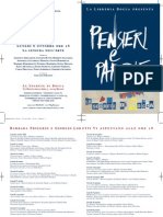 Pensieri e Parole programma 2008-2009