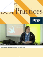 Best Practices in Swift by Ash Furrow