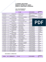 El Ejido Orden de Paso Provisional