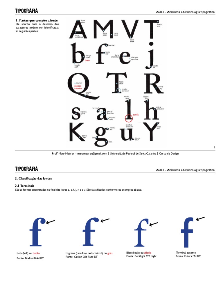 Anatomia Dos Tipos | PDF | Tipografia | Alfabeto latino, image size:768x1024
