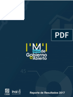 Reporte de Resultados Metrica Gobierno Abierto