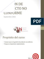 Gestion de Producto No Conforme General