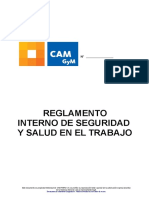 Reglamento Interno SST CAM PERU