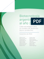 Biotecnologia Argentina Al Ano 2030