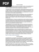Tipos de Comunidad