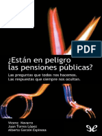¿Están en Peligro Las Pensiones Públicas? de AA - VV.