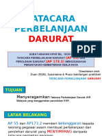 Tatacara Perbelanjaan Darurat (AP55) Dan Perolehan NEW