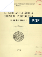 As Moedas Da Africa Oriental Portuguesa - J M Folgosa
