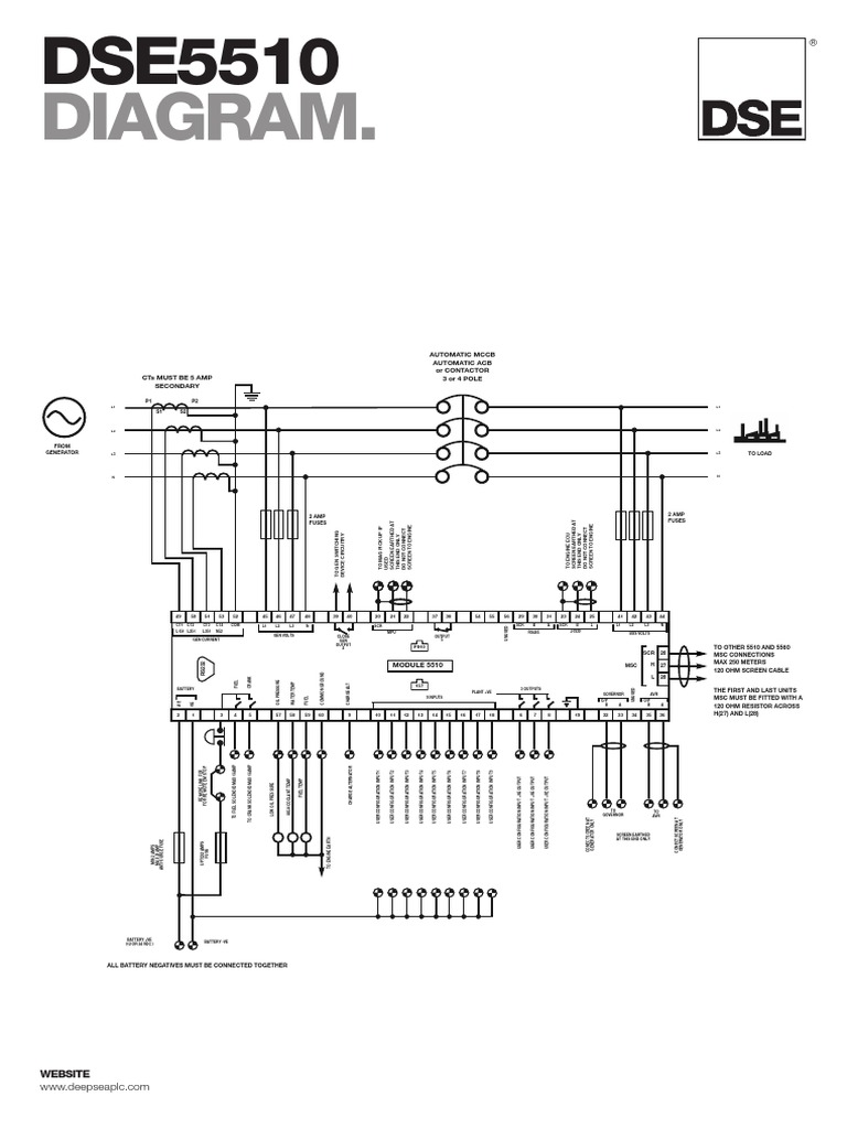 dse5510-diagram.pdf | Electrical Engineering | Electrical Components