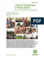 Finding Ways Together To Build Resilience: The Vulnerability and Risk Assessment Methodology
