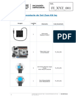 Inventario Zum Kit y Zum Extensión Kit