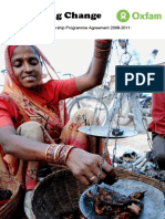Measuring Change: Oxfam GB and DFID Partnership Programme Agreement 2008-2011: Baseline report