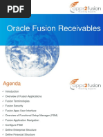 Fusion Apps - Receivables