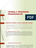 Teoría y Procesos Pedagógicos