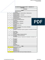 Materiales de Construcción I - Programa Por Sesiones - 2017 01