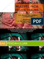 Gagal Organ Multipel Pada Pasien Trauma