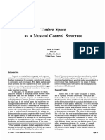 Timbre Space As A Musical Control Structure by David L. Wessel PDF