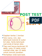 Post Test-Sesi 4