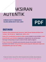 Pentaksiran Autentik