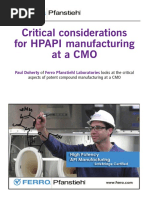 An Introduction To High-Potent API Classification | PDF ...