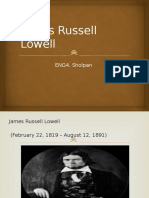 James Rusell Lowell Sholpan