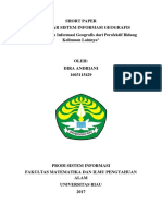 SHORT PAPER (PSIG) - Defenisi Sistem Informasi Geografis Dari Persfektif Bidang Keilmuan Lain.