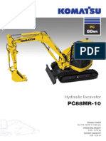 Foreløpig Brosjyre Komatsu PC88MR 10