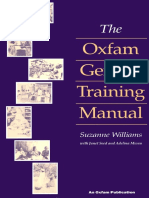 The Oxfam Gender Training Manual