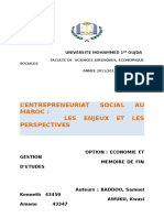 Lentrepreneuriat Social Les Defis 