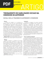 Treinamento de Habilidades Sociais Na Síndrome de Asperger