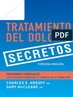 Tratamiento Del Dolor. Secretos