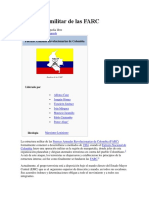 Estructura Militar de Las FARC